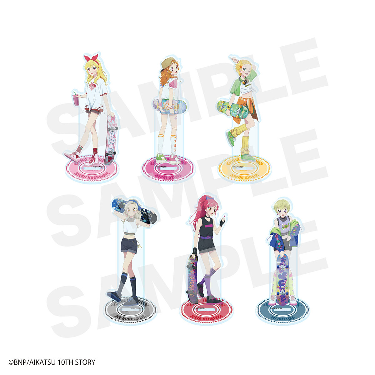 オールアイカツ！×ヴィレッジヴァンガード」コラボグッズ第7弾
