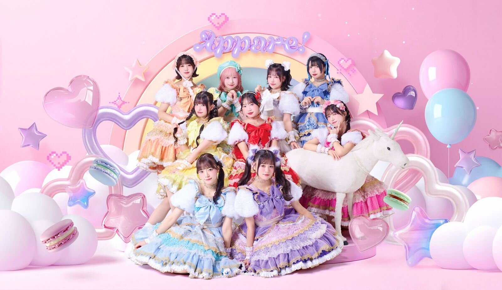8月9日(日)【Appare!】ニューシングル「骨格アイドル♡虹ベユニコーン」 リリース記念イベント@横浜ワールドポーターズのメイン画像