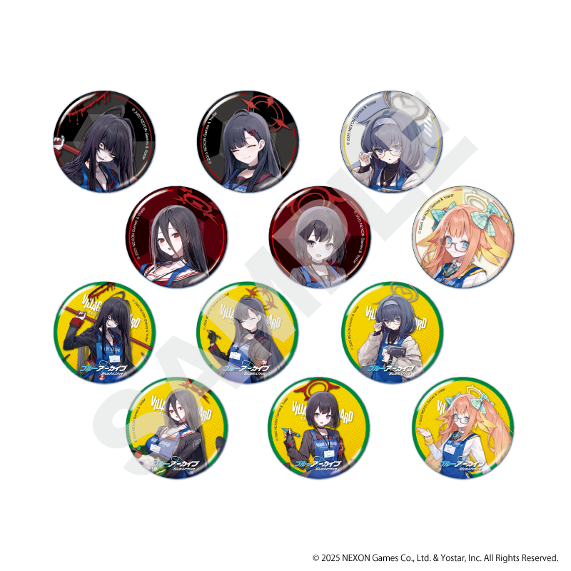 ブルーアーカイブ×ヴィレッジヴァンガード コラボグッズ発売決定