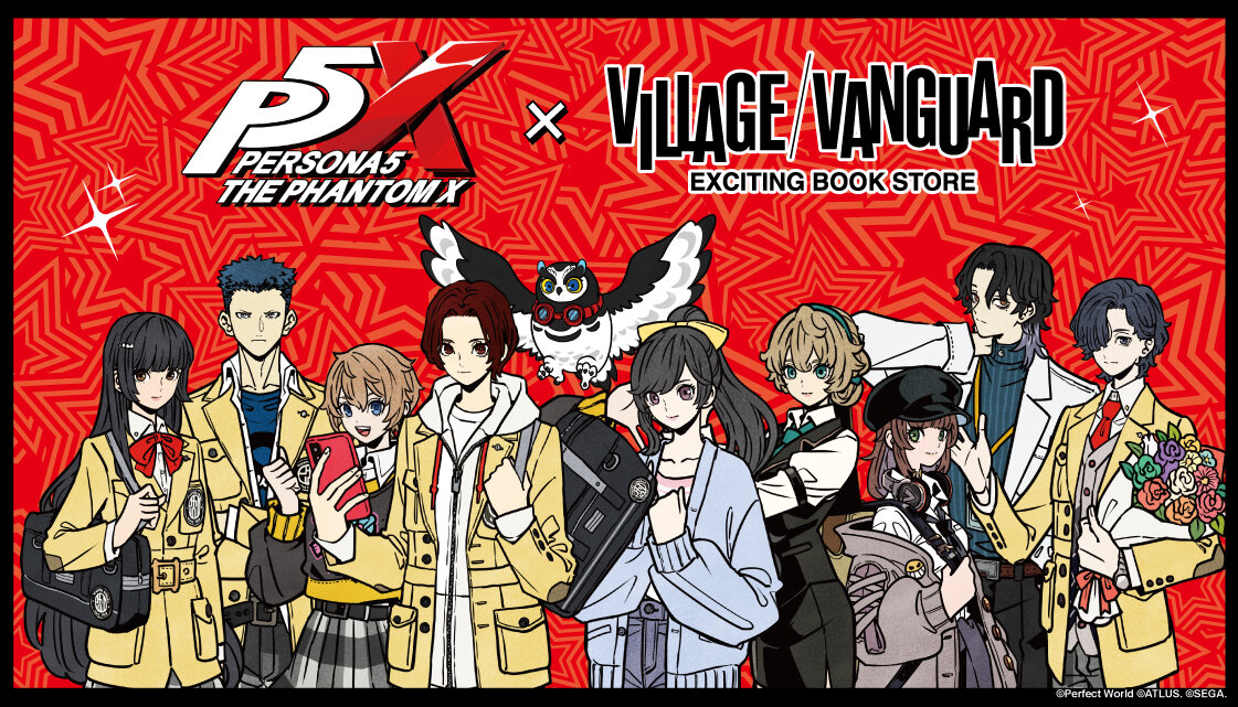 P5Xとヴィレッジヴァンガードのコラボグッズ 再受注と店頭展開が開始