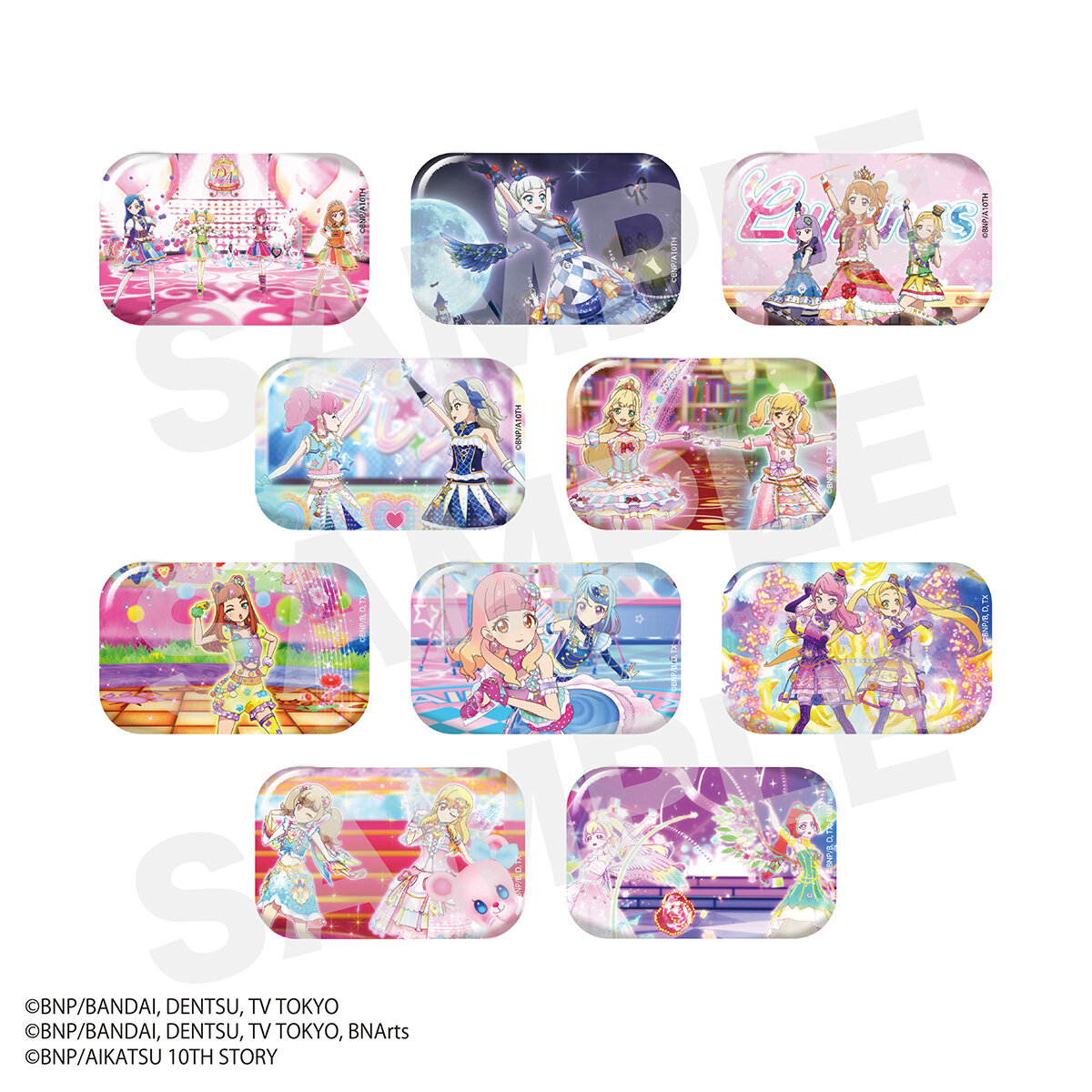 オールアイカツ！×ヴィレッジヴァンガード」コラボグッズ第7弾