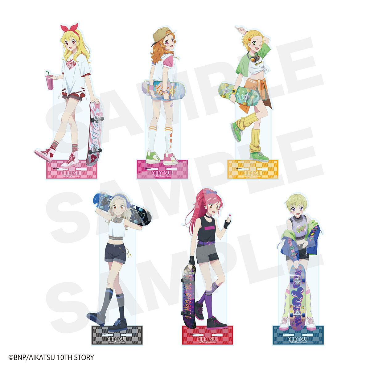 オールアイカツ！×ヴィレッジヴァンガード」コラボグッズ第7弾