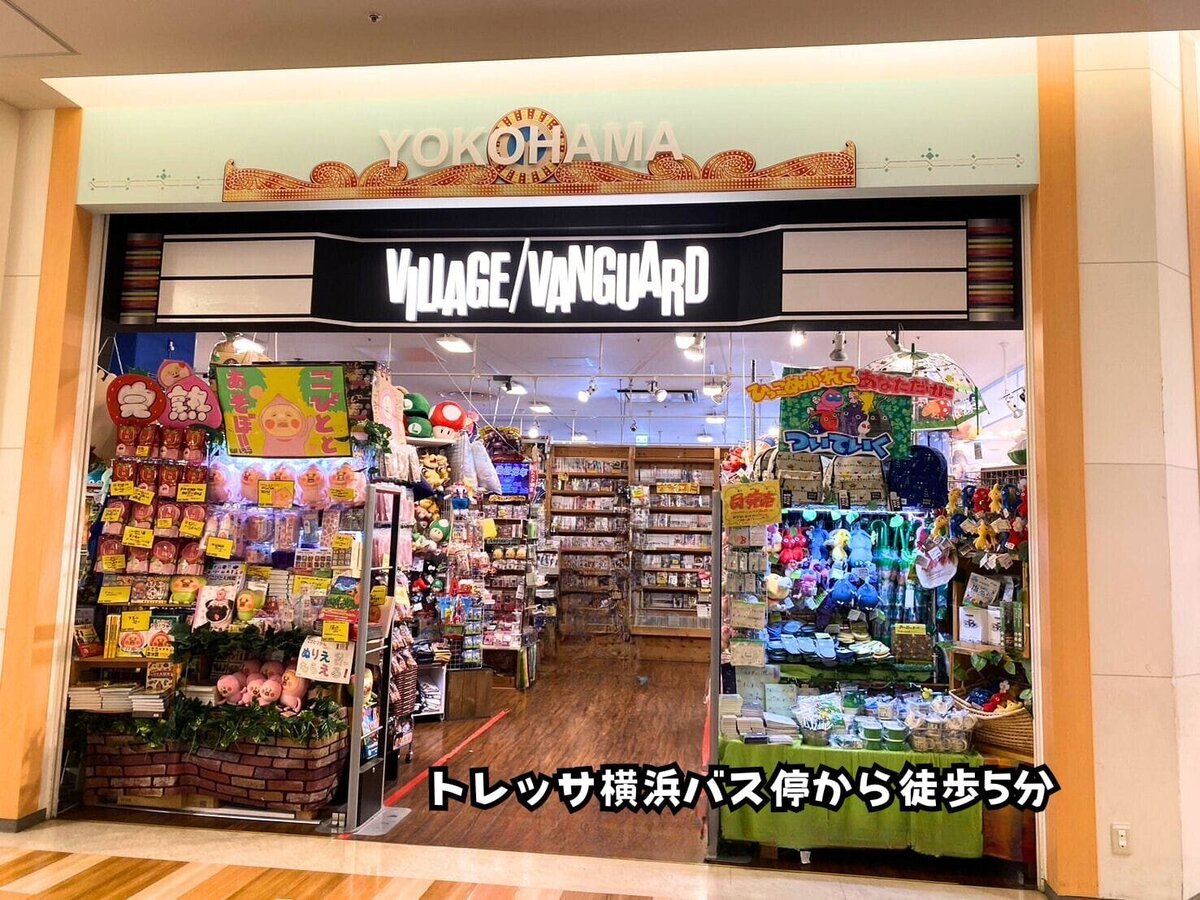 ヴィレッジヴァンガードトレッサ横浜店()の店舗外観