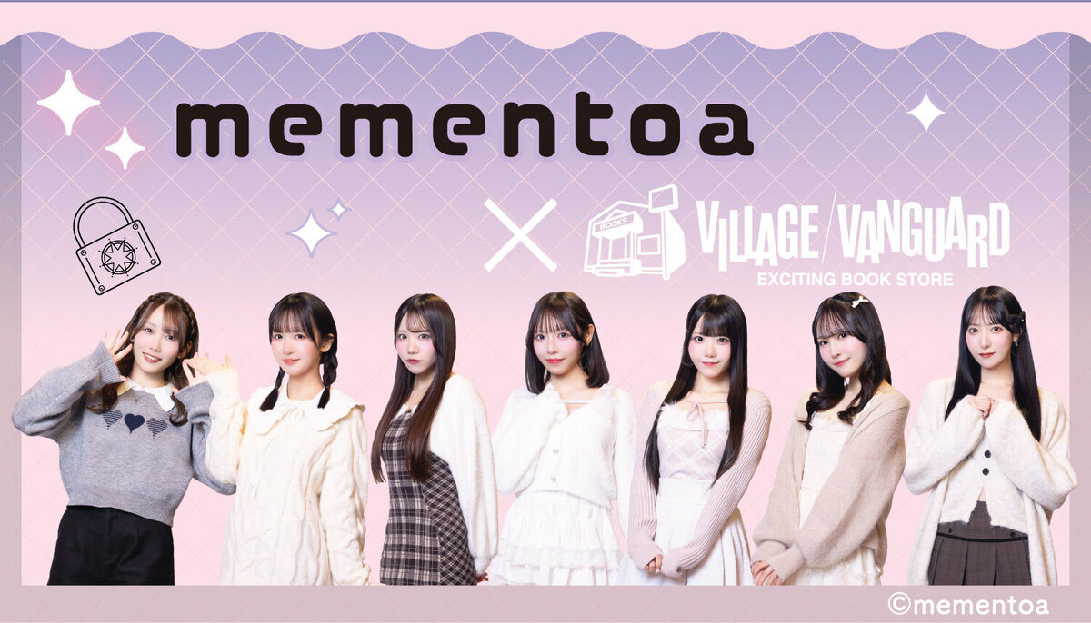 mementoa】祝！コラボグッズ発売 ＆ イベント開催決定です！♡*.+゜