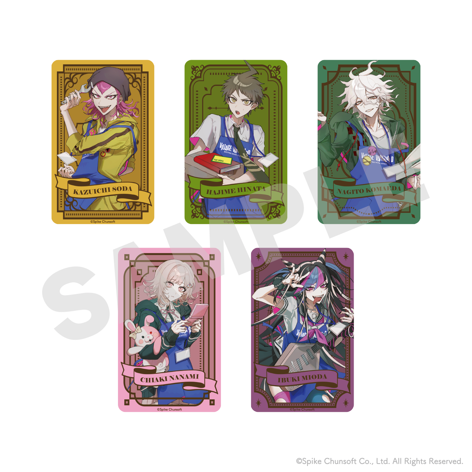 スーパーダンガンロンパ2 缶キーホルダー トラポセット スーパーダンガンロンパ2 缶キーホルダー トラポセット