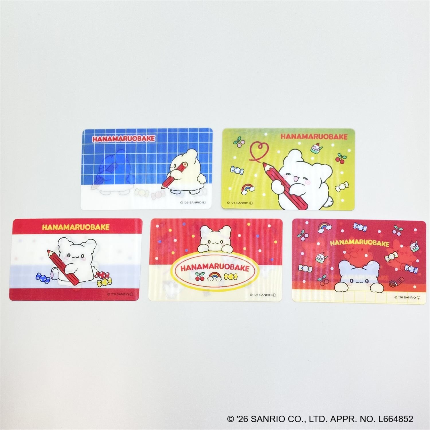 サンリオはなまるおばけ 乗車記念 カード はなまるおばけ】ヴィレッジヴァンガード限定！はなまるおばけグッズが