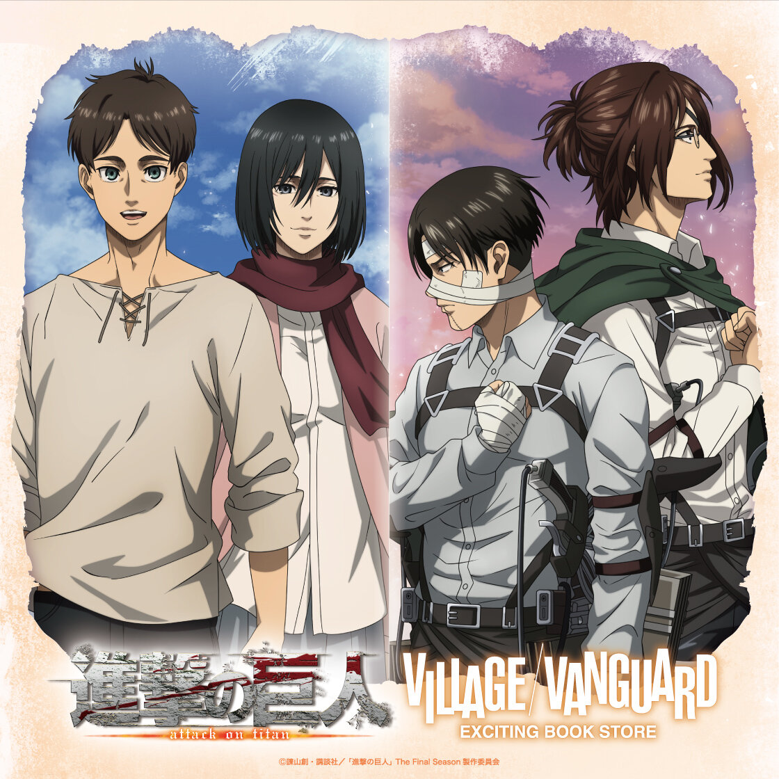進撃の巨人』VASARAコラボ ミニキャラBIGアクリルスタンド