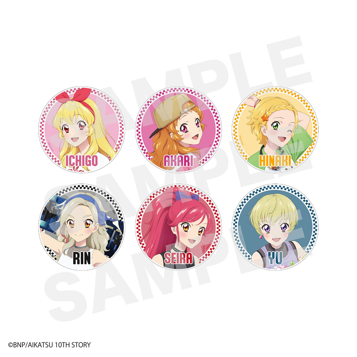アイカツ！】トレーディングステージスクエアバッジvol.5≪単品