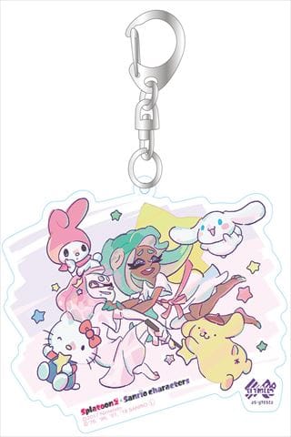 ヴィレヴァン限定 スプラトゥーン2 サンリオキャラクターズグッズ第２弾発売 ノベルティ付