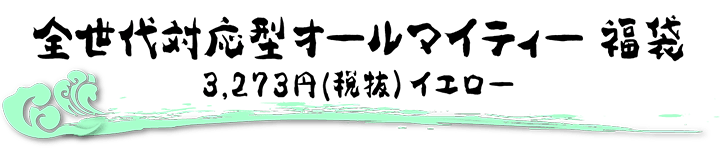 全世代対応型オールマイティ福袋