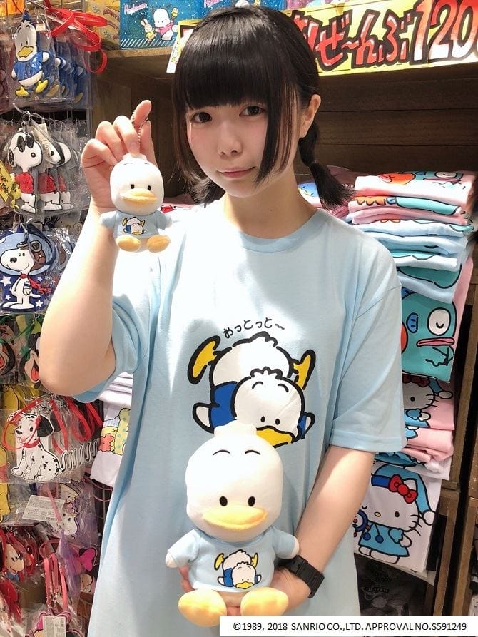 好きなキャラとおそろいできる サンリオｔシャツぬいぐるみ限定発売