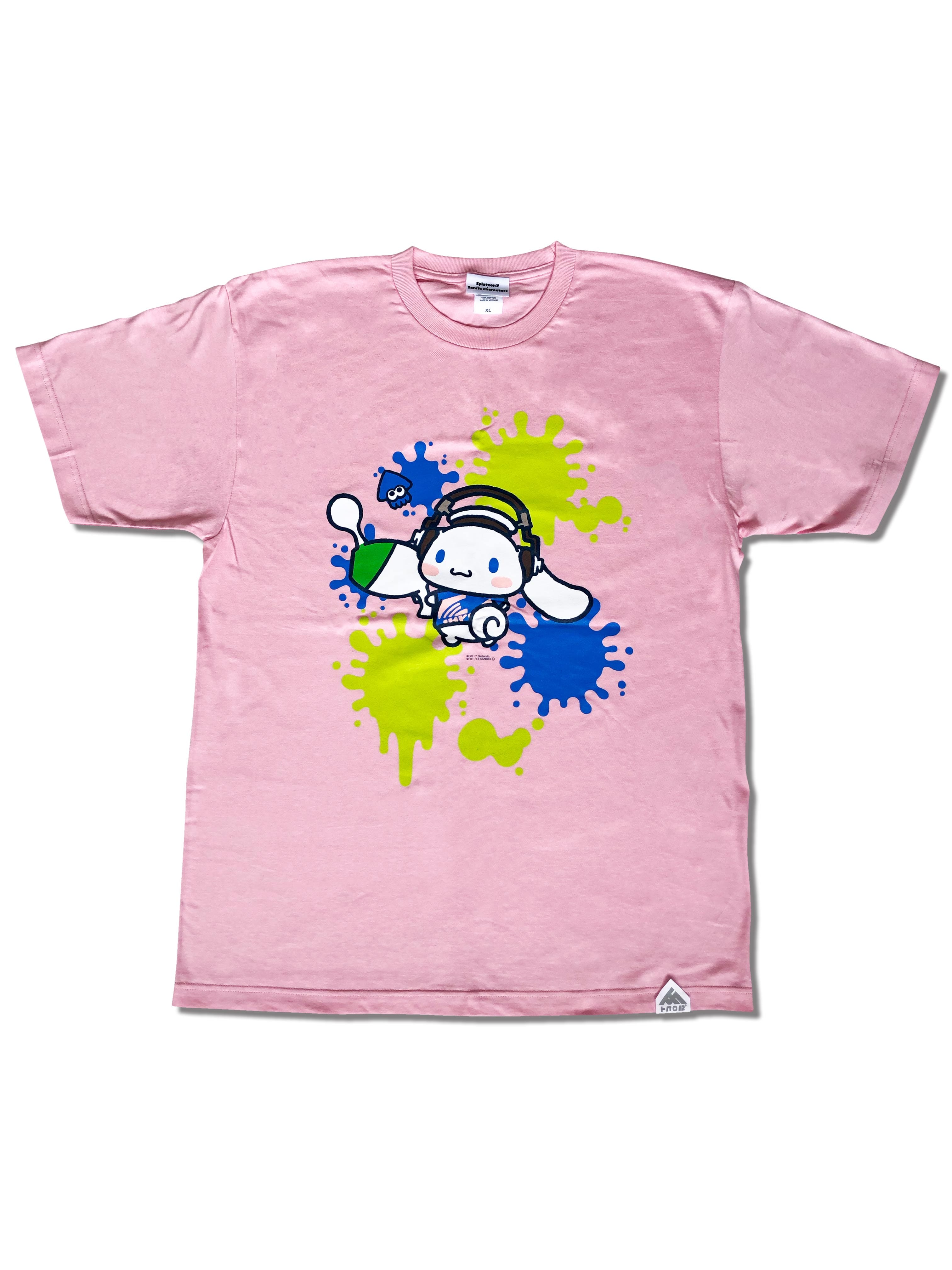 XL スプラトゥーン2 サンリオ KIRIMICHAN キリミちゃん　Tシャツ