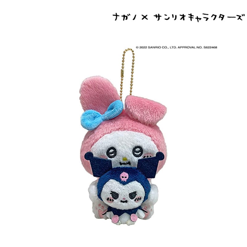 ナガノ×サンリオキャラクターズ】ぬいぐるみやフェイスポーチ