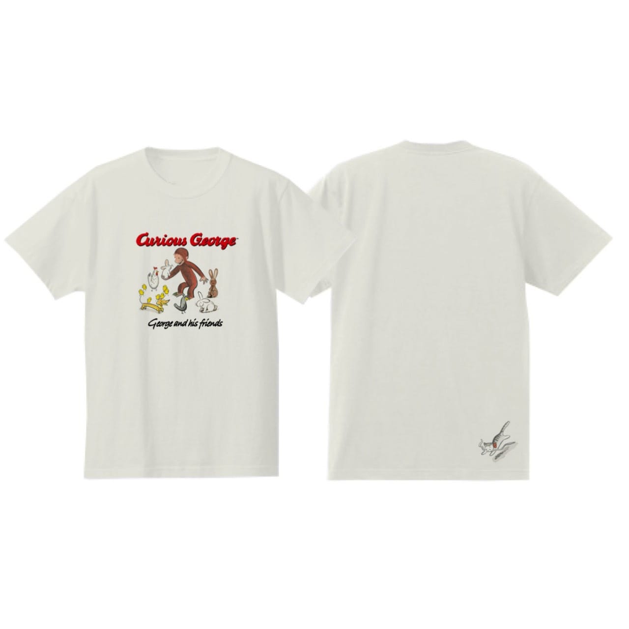 人気のフレンズ柄も！】おさるのジョージひろば限定の新作Tシャツ発売！