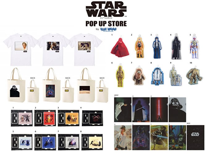 New 初の実写ドラマ マンダロリアン の商品発売 Br Star Wars Popup Store By Village Vanguard