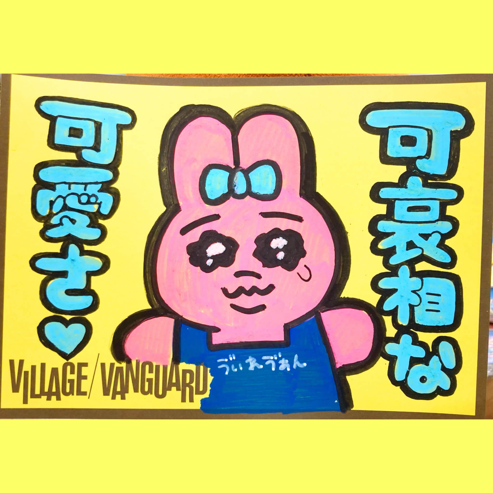 私的おぱんちゅうさぎ思考atヴィレヴァン | 店員の日常